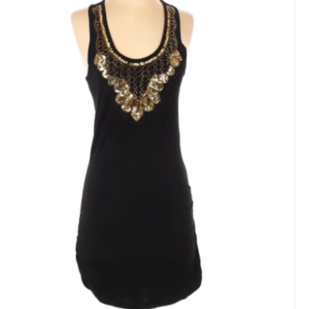 3/$15 [Forever 21] Ruched Sequin Bodycon Dress